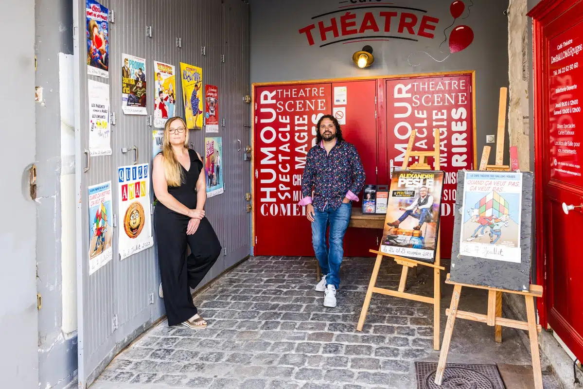 Café théâtre les Ballons Rouges Lamballe-Armor dans les Côtes d'Armor