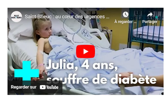Vidéo Saint-Brieuc au coeur des urgences pédiatrique