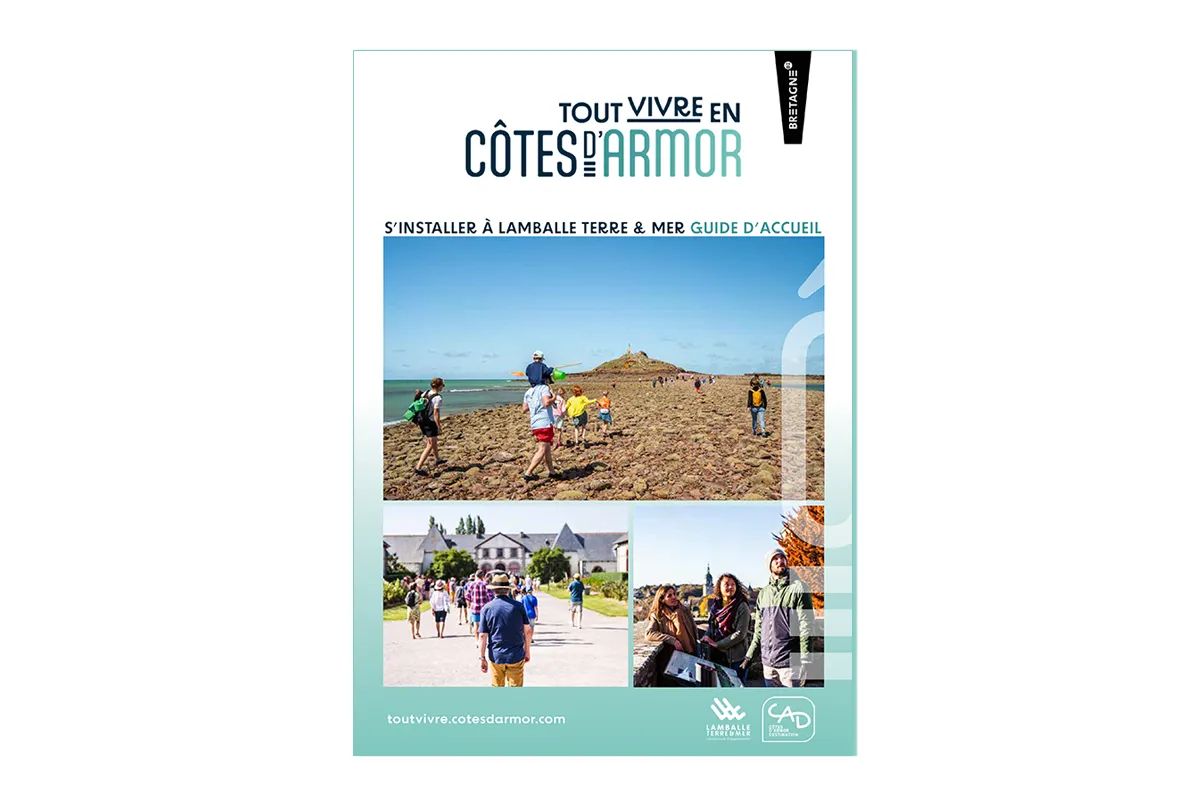 Couverture du guide S'installer à Lamballe Terre et Mer