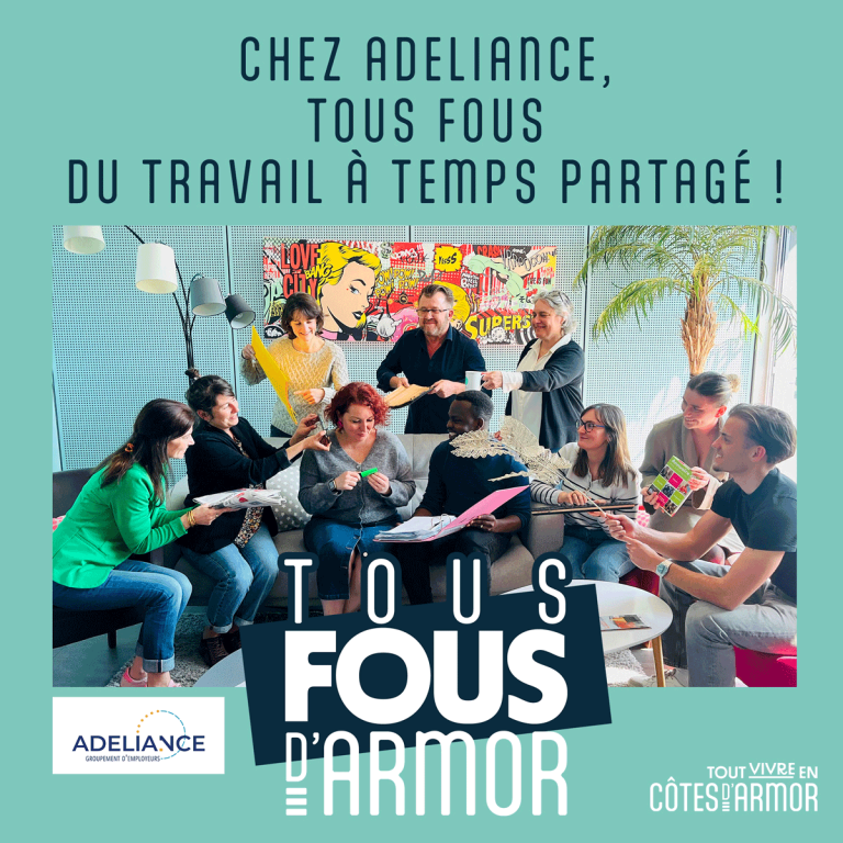 Groupement d'employeurs Adeliance #Tousfousdarmor