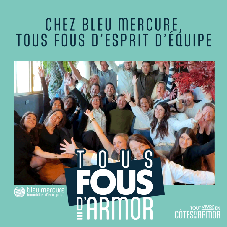 Bleu Mercure L’esprit d’équipe #Tousfousdarmor