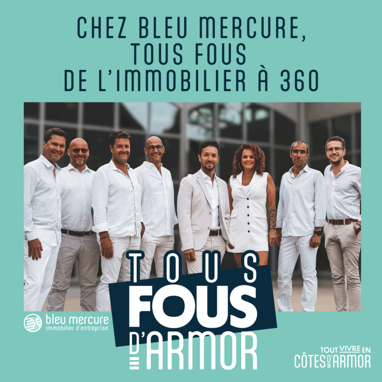 Bleu Mercure L’immobilier à 360° #Tousfousdarmor