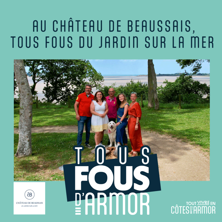 Château de Beaussais Jardin sur la mer #Tousfousdarmor
