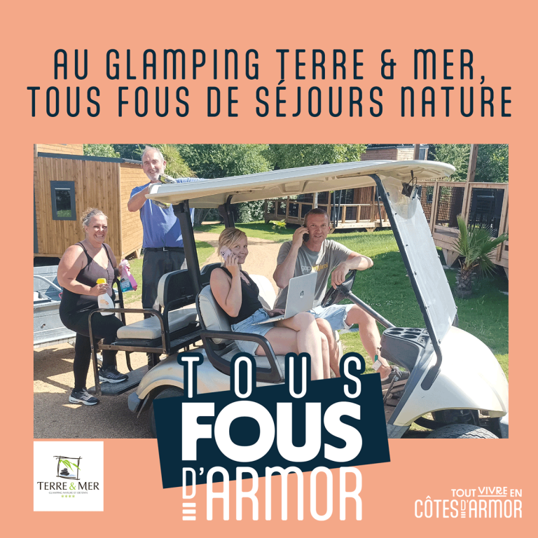 Glamping Terre & Mer Séjours nature #Tousfousdarmor