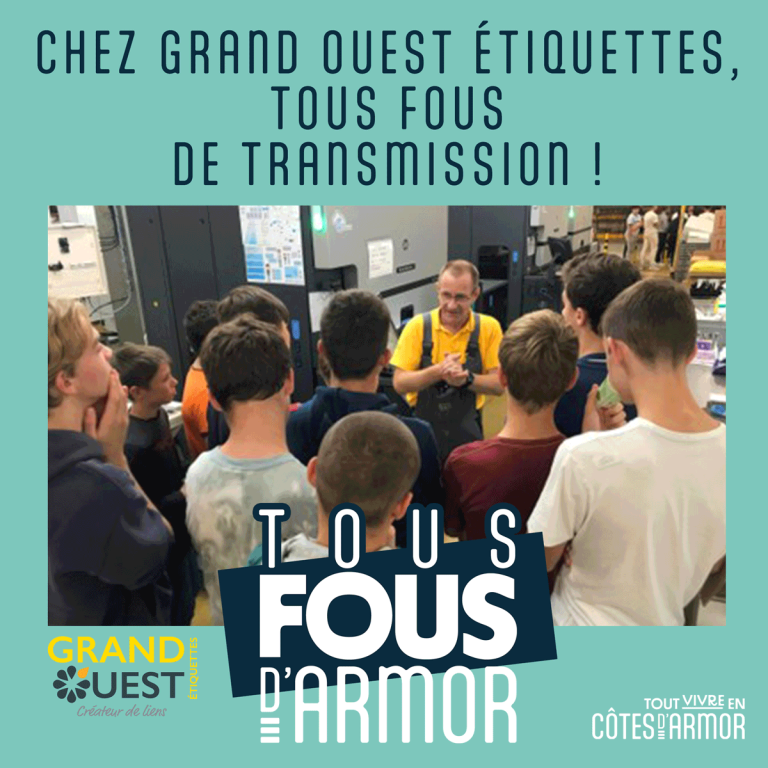 Grand Ouest Etiquette Tous fous de transmission #Tousfousdarmor