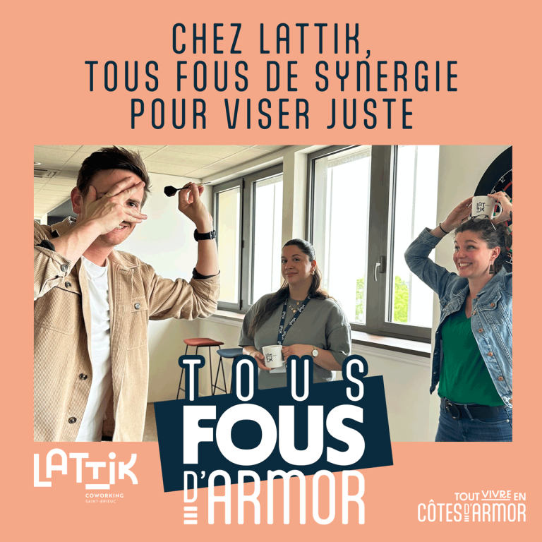 Lattik Coworking Tous fous de synergie #Tousfousdarmor