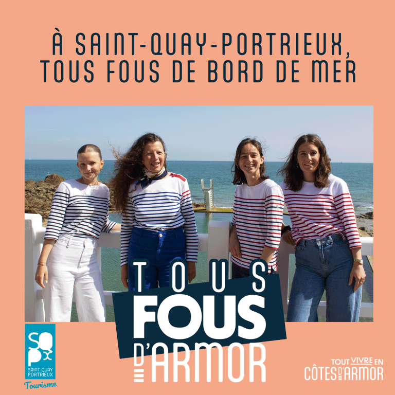 Office de Tourisme de Saint-Quay-Portrieux Tous fous de bord de mer #Tousfousdarmor