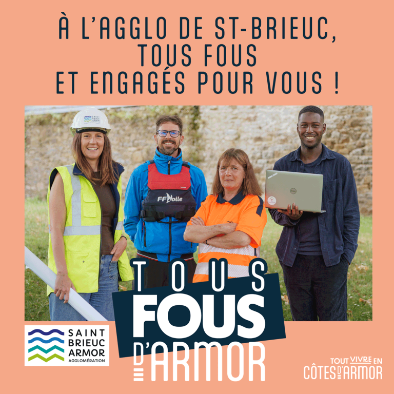 Saint-Brieuc Armor Agglomération Engagés pour vous #Tousfousdarmor