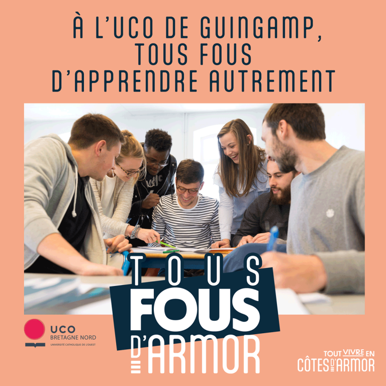 UCO Guingamp Tous fous d’apprendre autrement #Tousfousdarmor