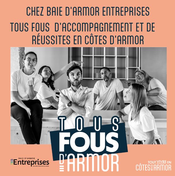 Baie d'Armor Entreprises Tous fous d'Armor #tousfousdarmor