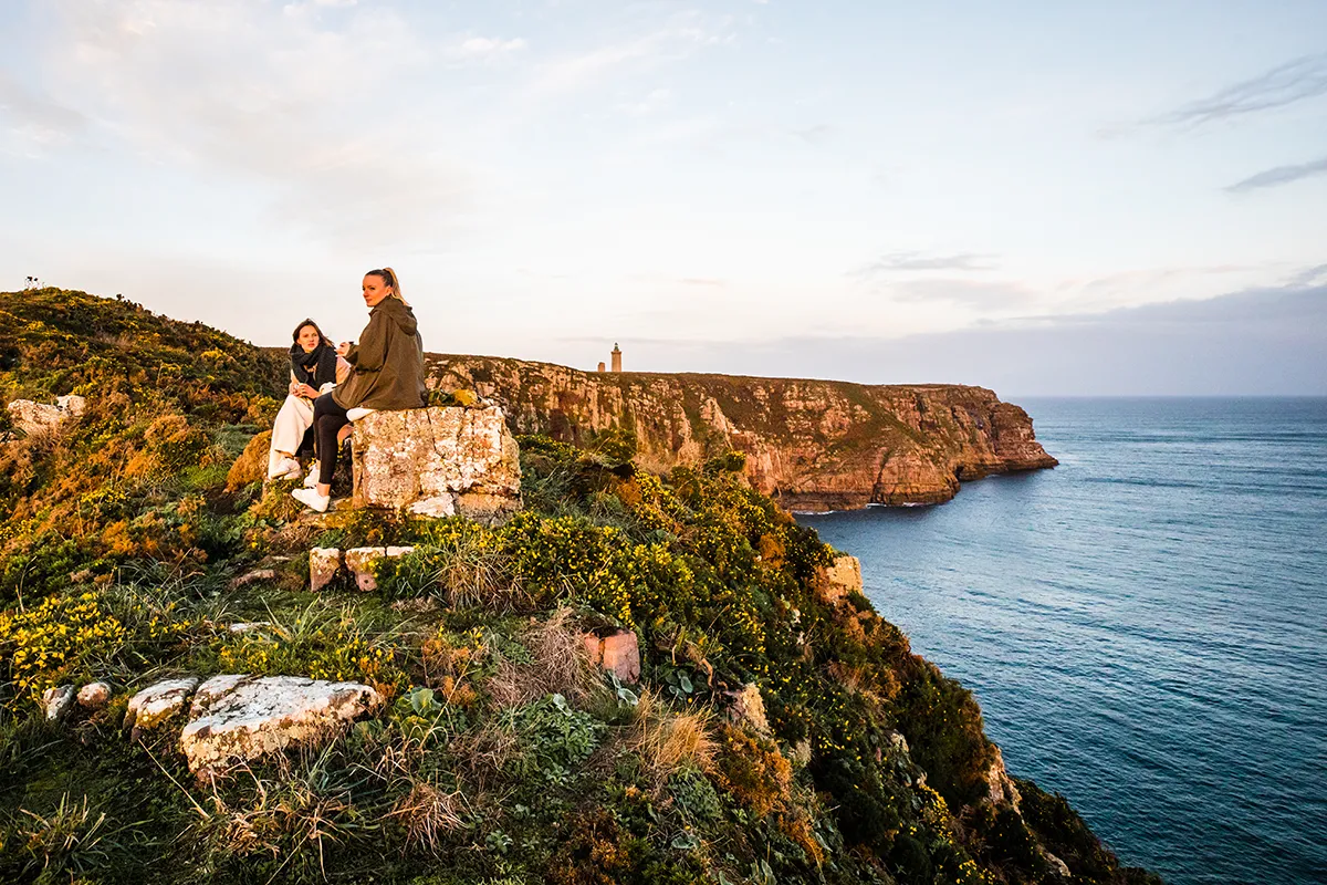 Le Cap Fréhel en hiver