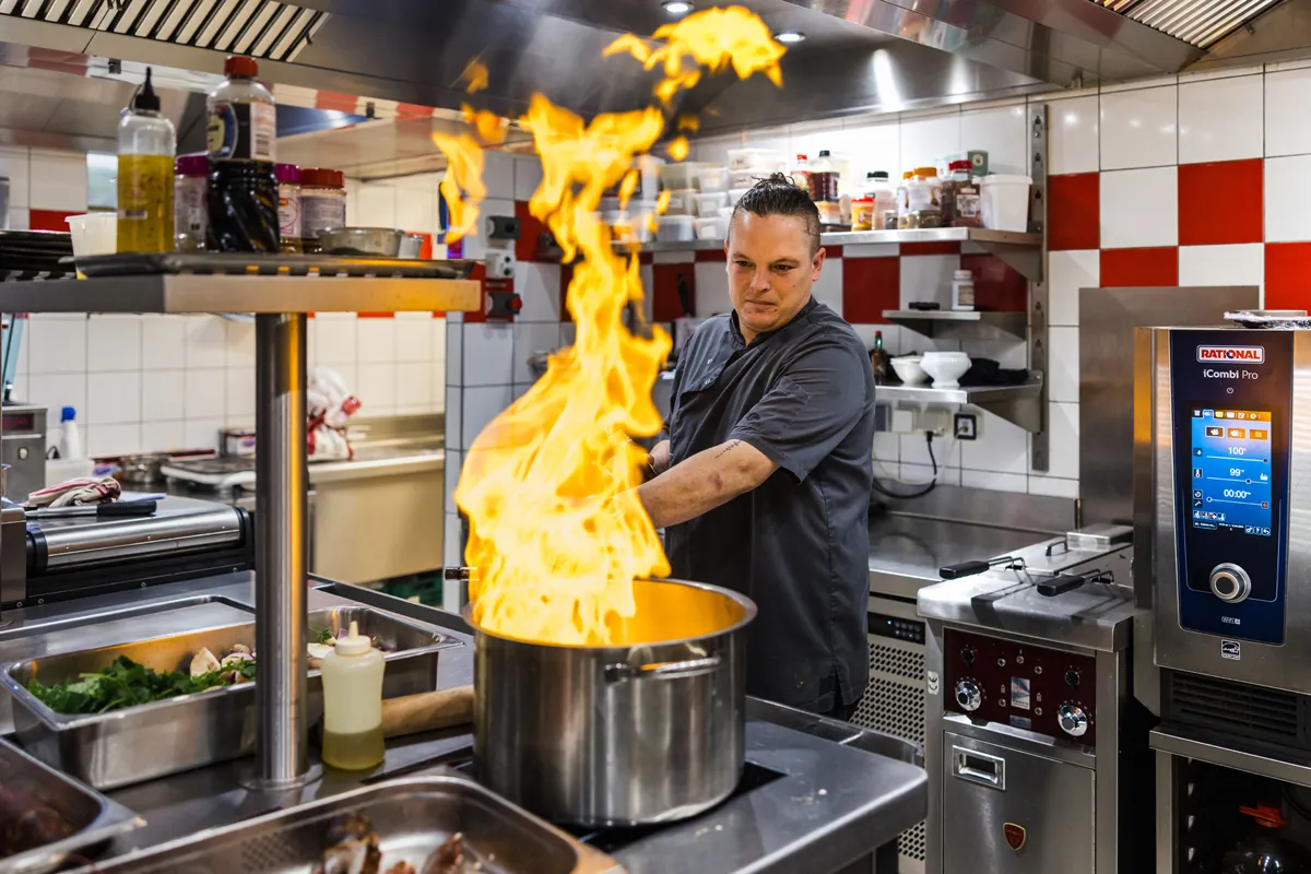 Cuisinier au Grand Hôtel de Perros-Guirec