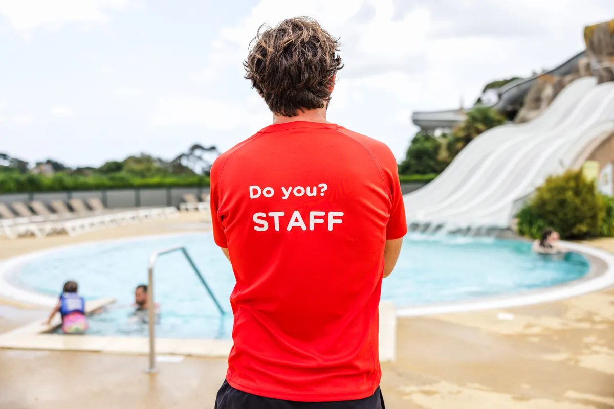 Maître-nageur Camping le Ranolien Perros-Guirec