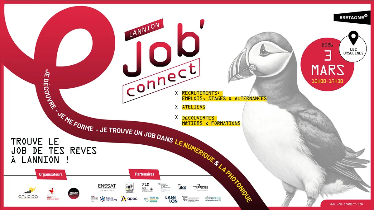 JOB CONNECT évènement emploi Lannion