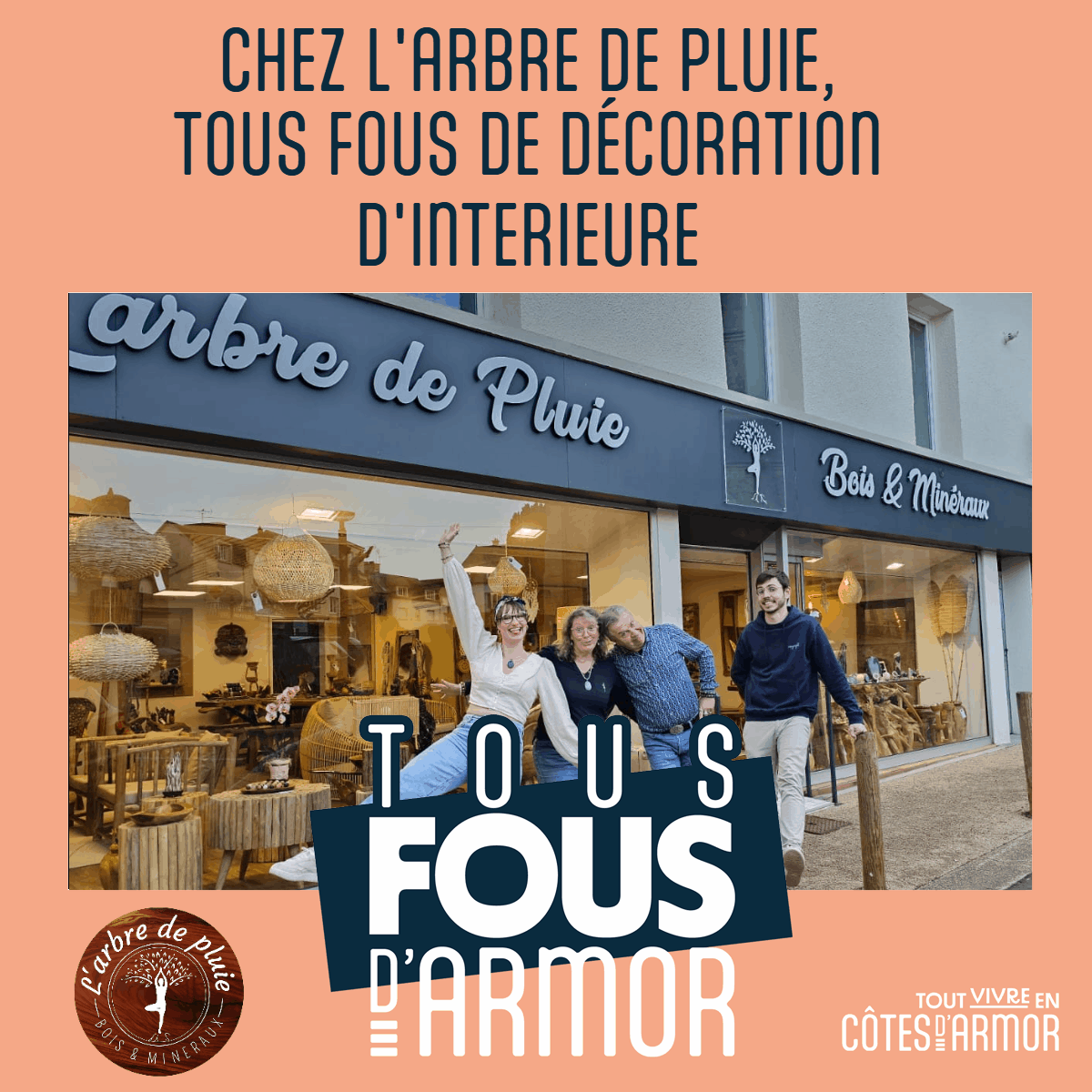 Arbre de Pluie Tous fous d'Armor #tousfousdarmor