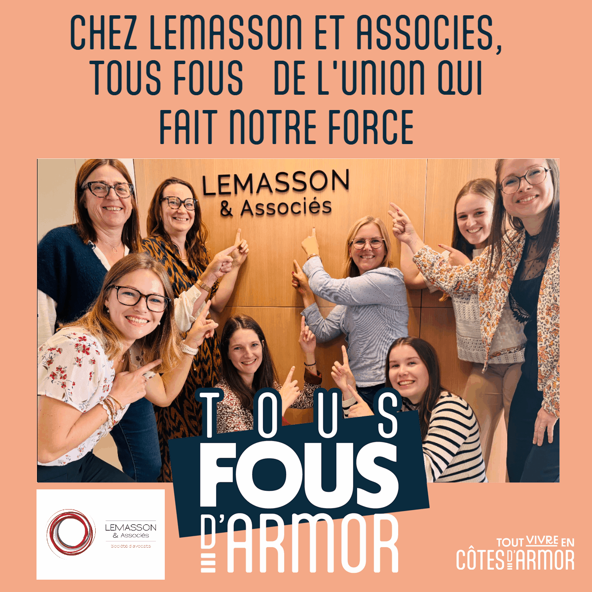 Cabinet Lemasson Associés Tous fous d'Armor #tousfousdarmor