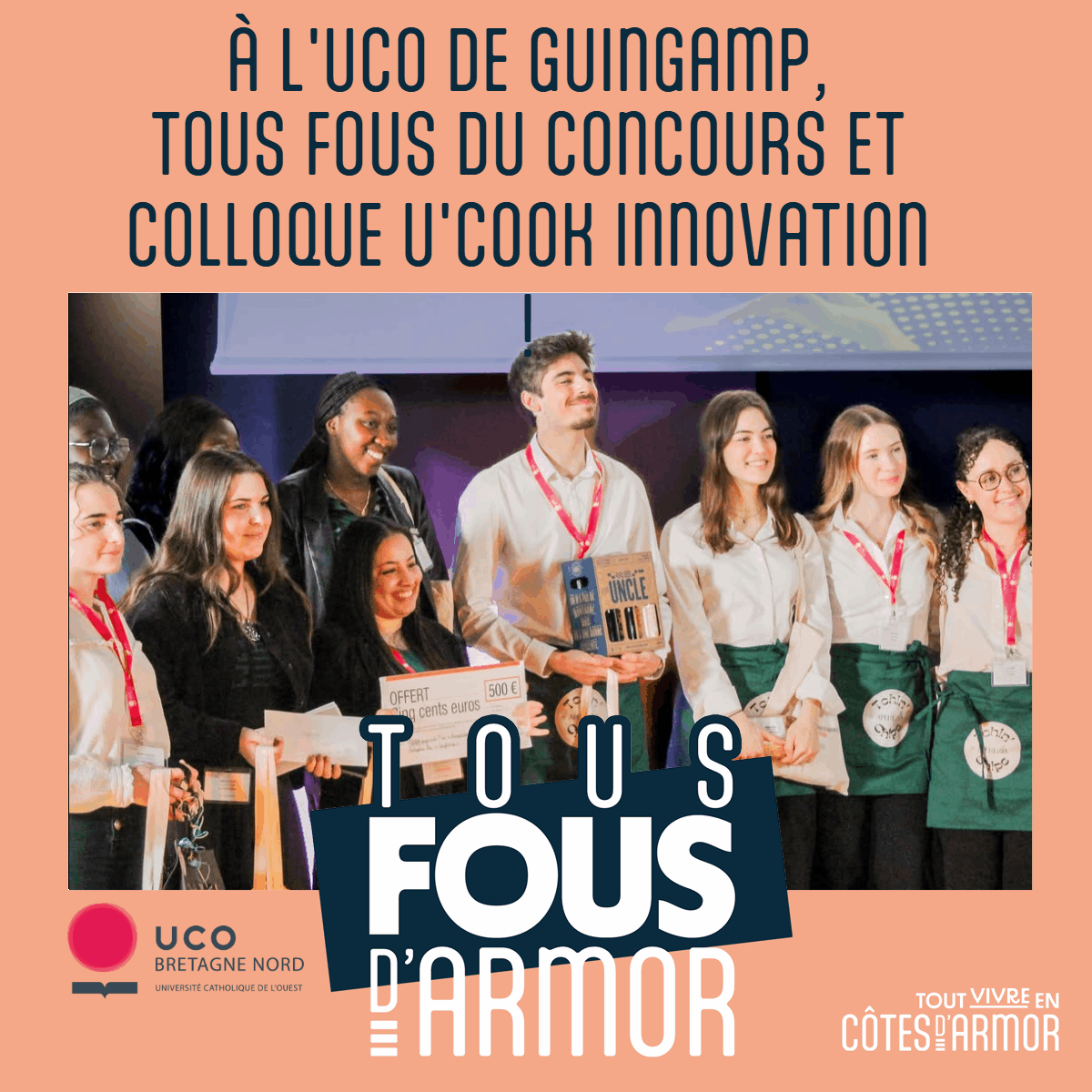 UCO U'Cook innovation Tous fous d'Armor #tousfousdarmor