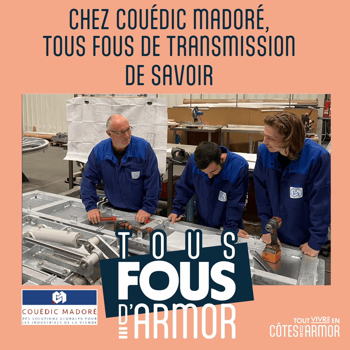 Couédic Madoré Tous fous de transmission de savoirs #tousfousdarmor