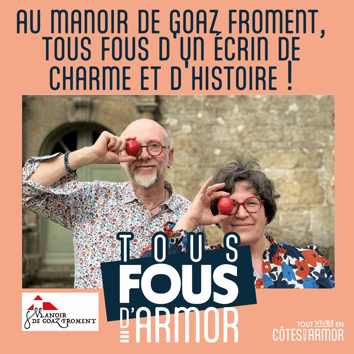 Manoir de Goaz Froment Tous fous d'armor #tousfousdarmor