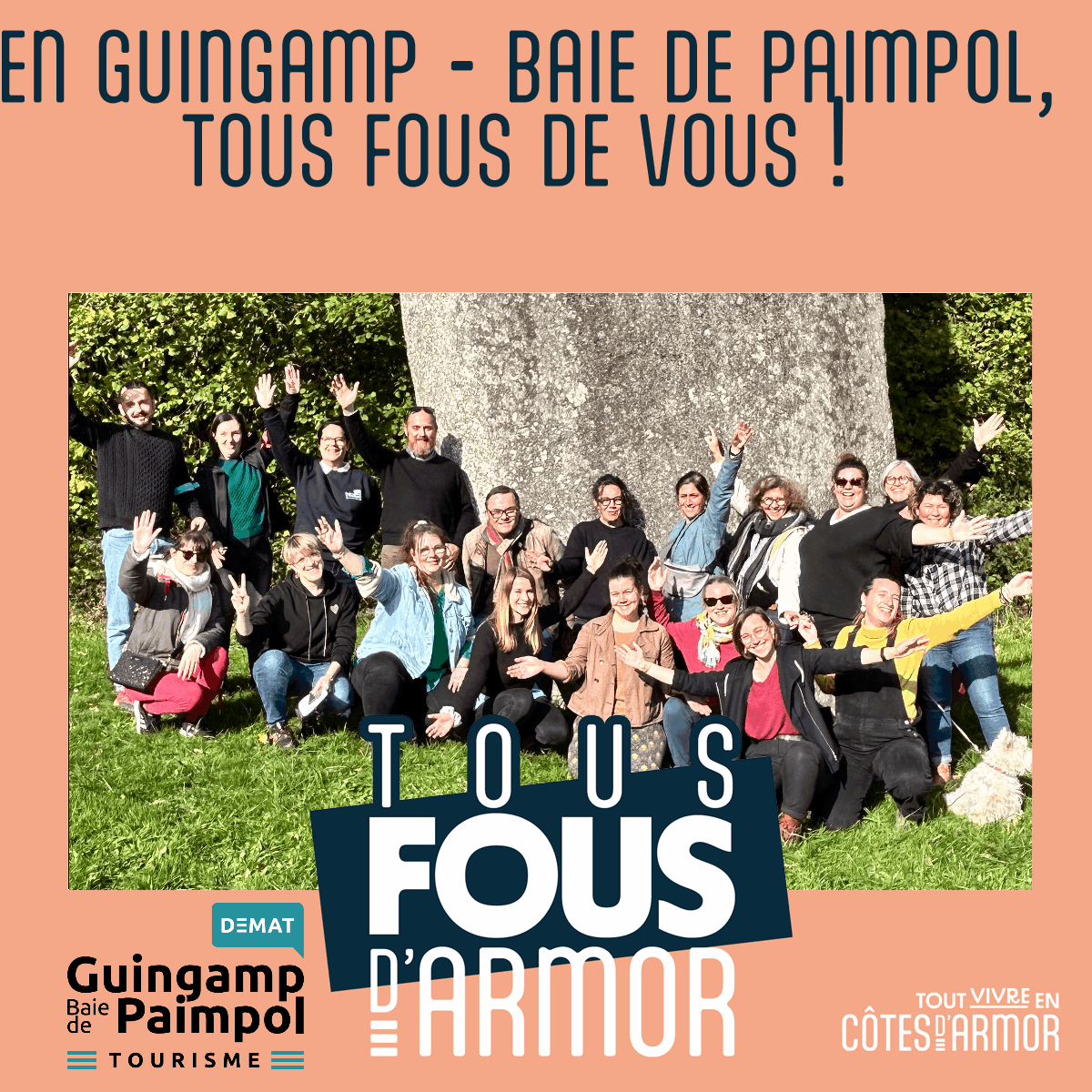 Office tourisme de Guingamp Baie de Paimpol Tous fous d'Armor #tousfousdarmor