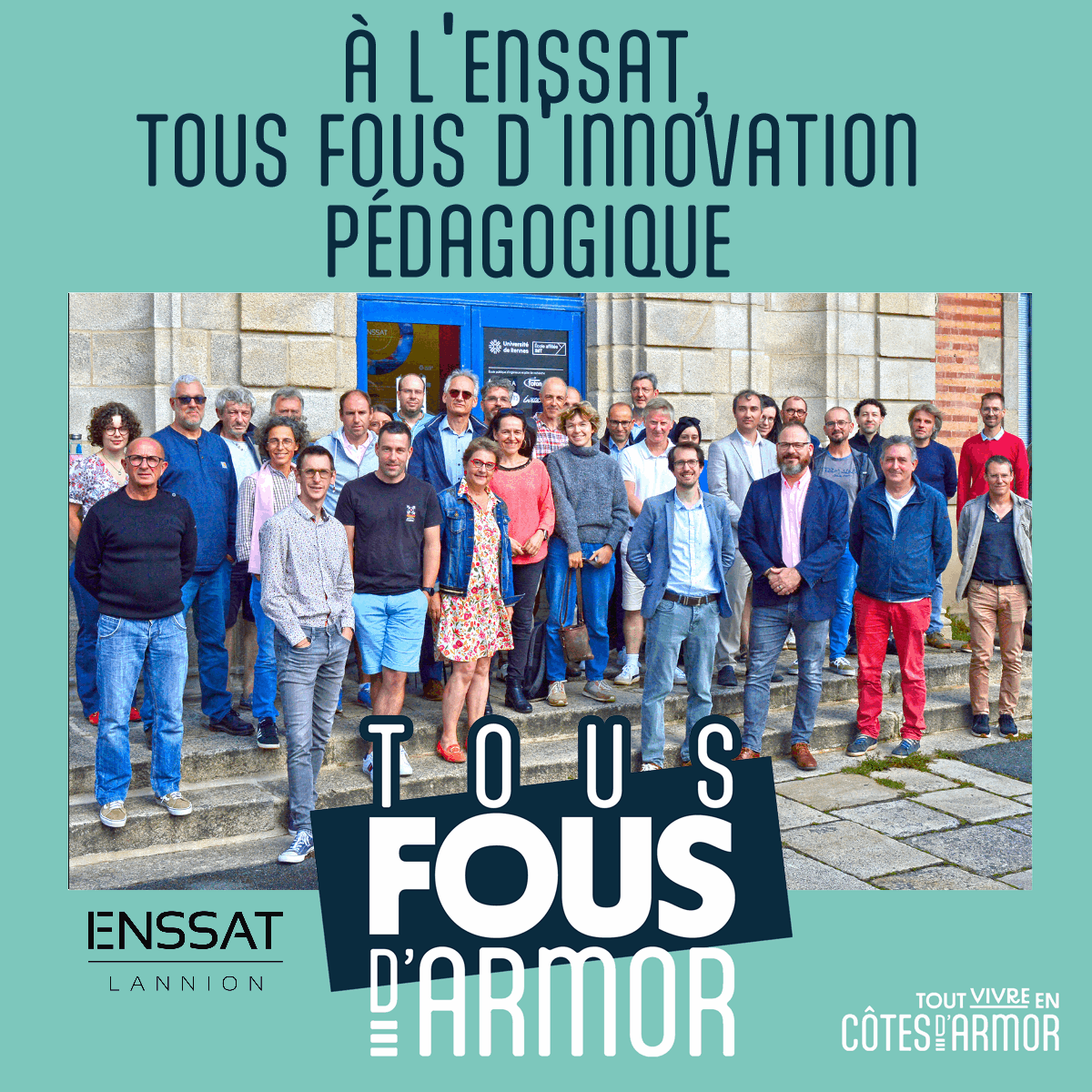 L'Enssat Lannion Tous fous d'innovations pédagogiques