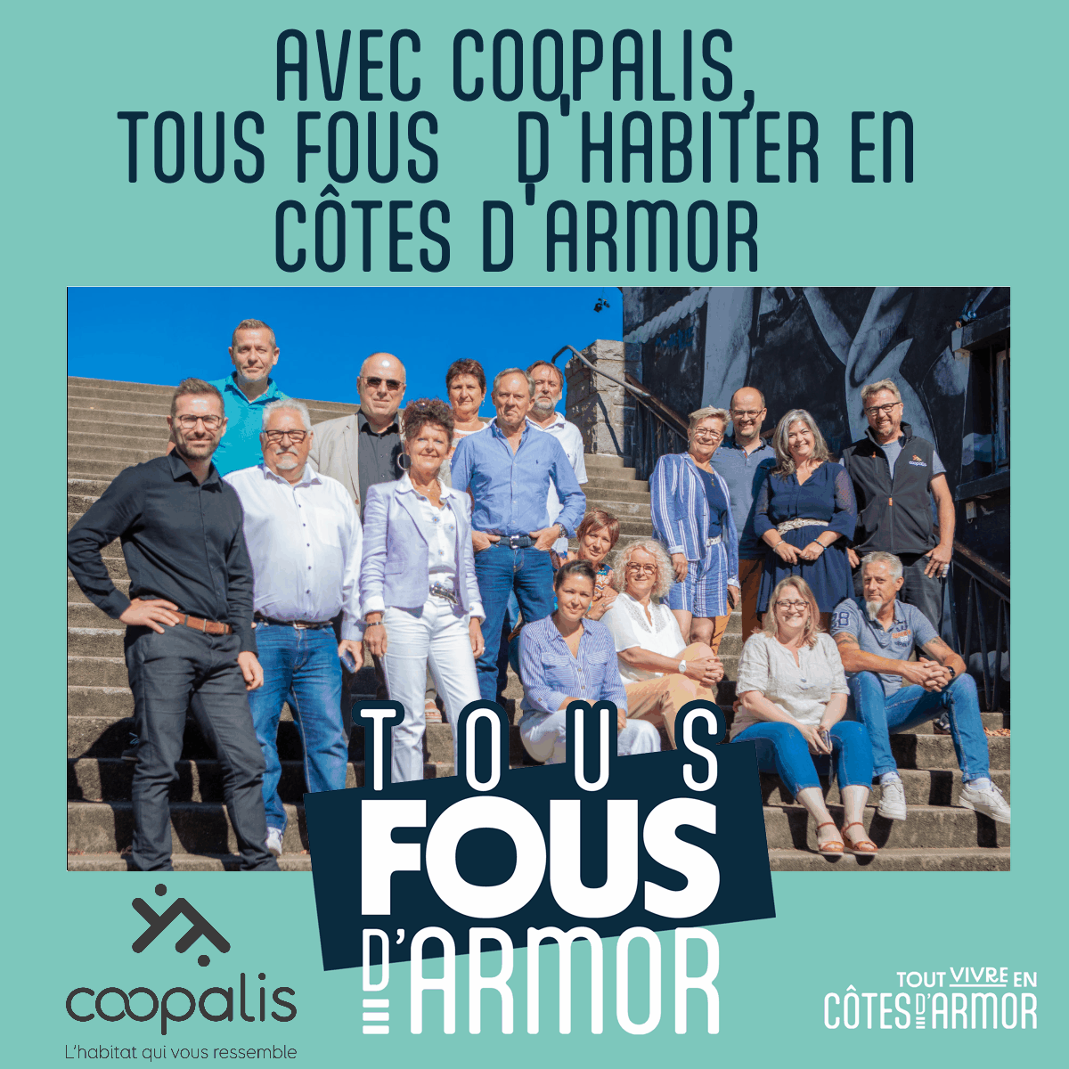 Coopalis coopérative immobilière tous fous d'Armor #tousfousdarmor