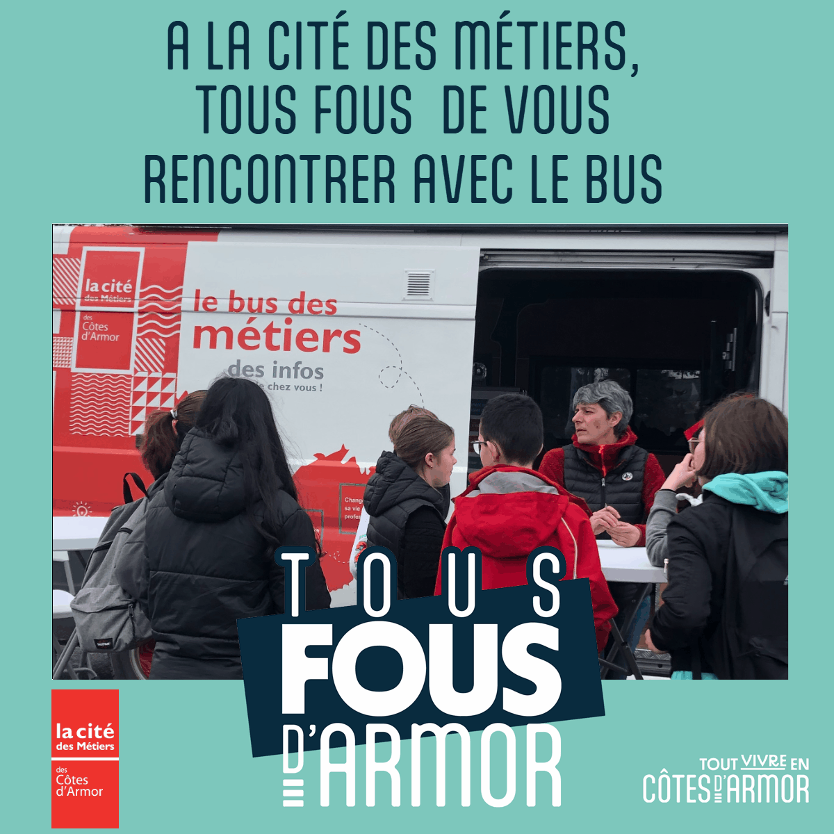 Cité des métiers Tous fous d'Armor #tousfousdarmor