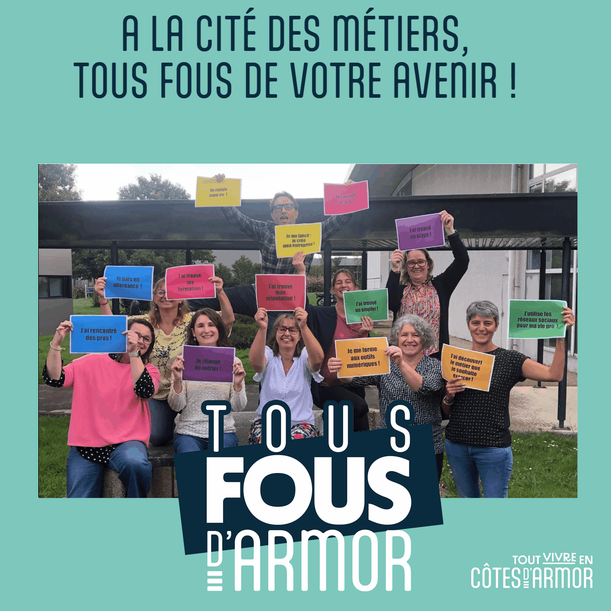 Cité des Métiers des Côtes d'Armor Tous fous d'Armor #tousfousdarmor