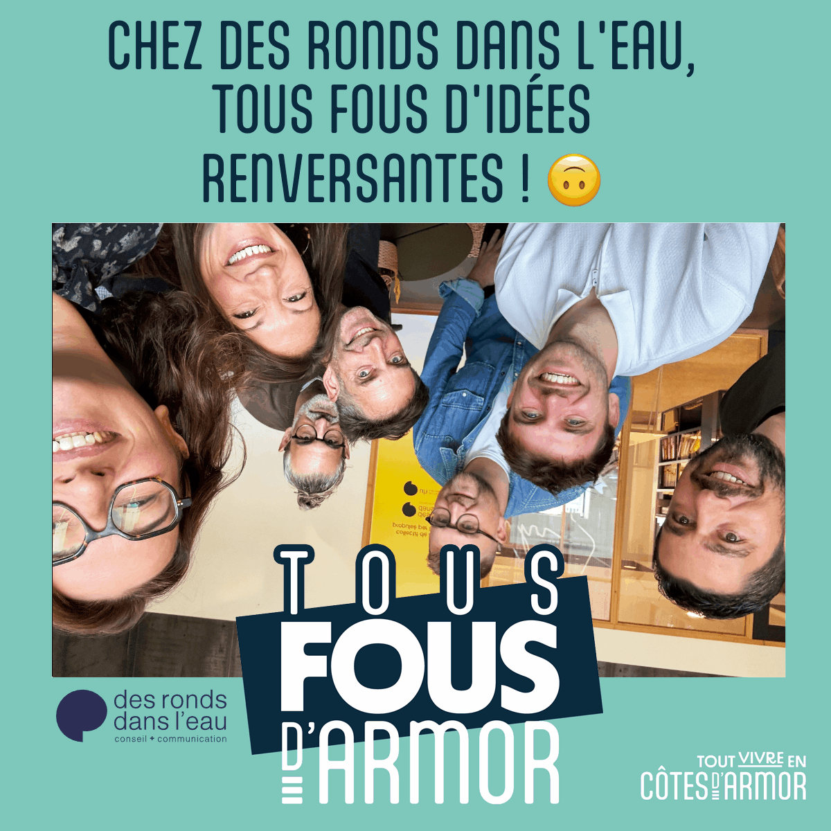 Des Ronds dans l'eau Tous fous d'Armor #tousfousdarmor