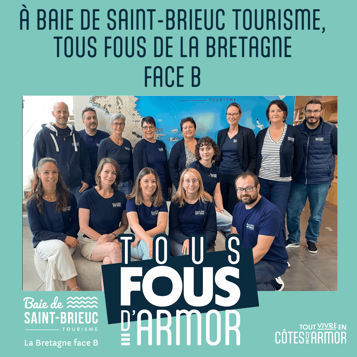Baie de Saint-Brieuc Tourisme Tous fous d'Armor #tousfousdarmor