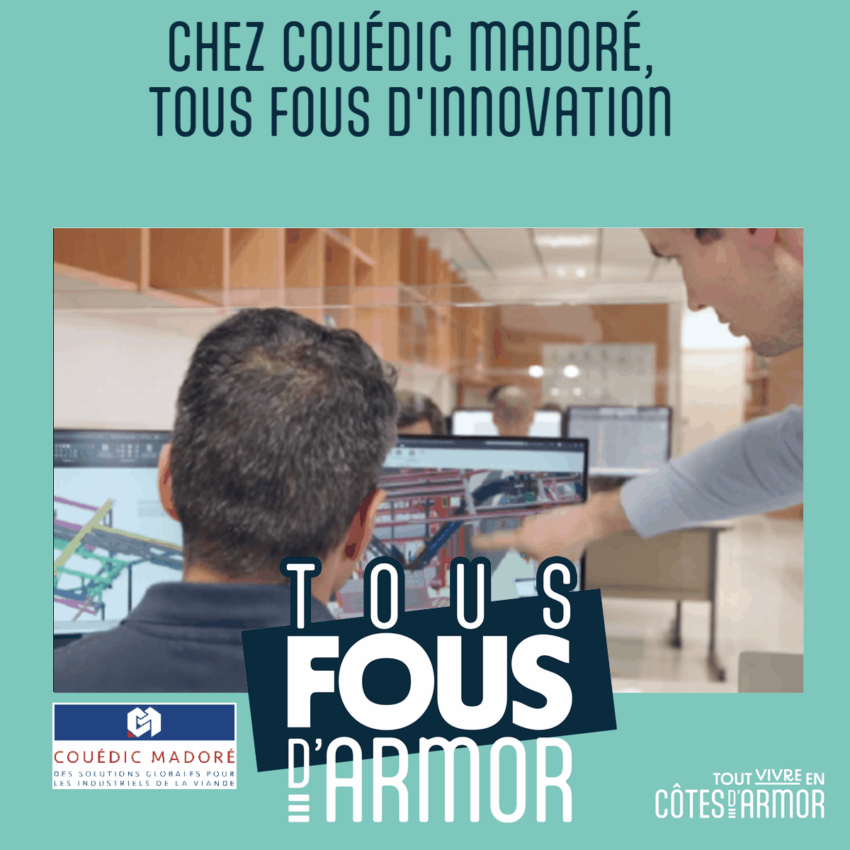 Couédic Madoré Tous fous d'innovation #tousfousdarmor
