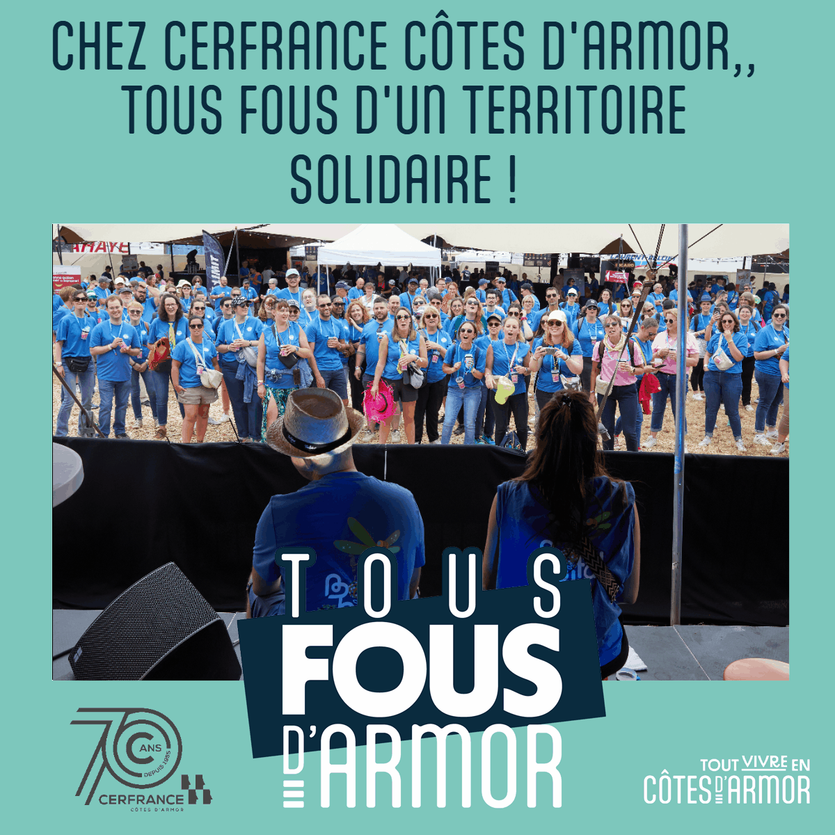 Cerfrance Tous fous d'Armor #tousfousdarmor