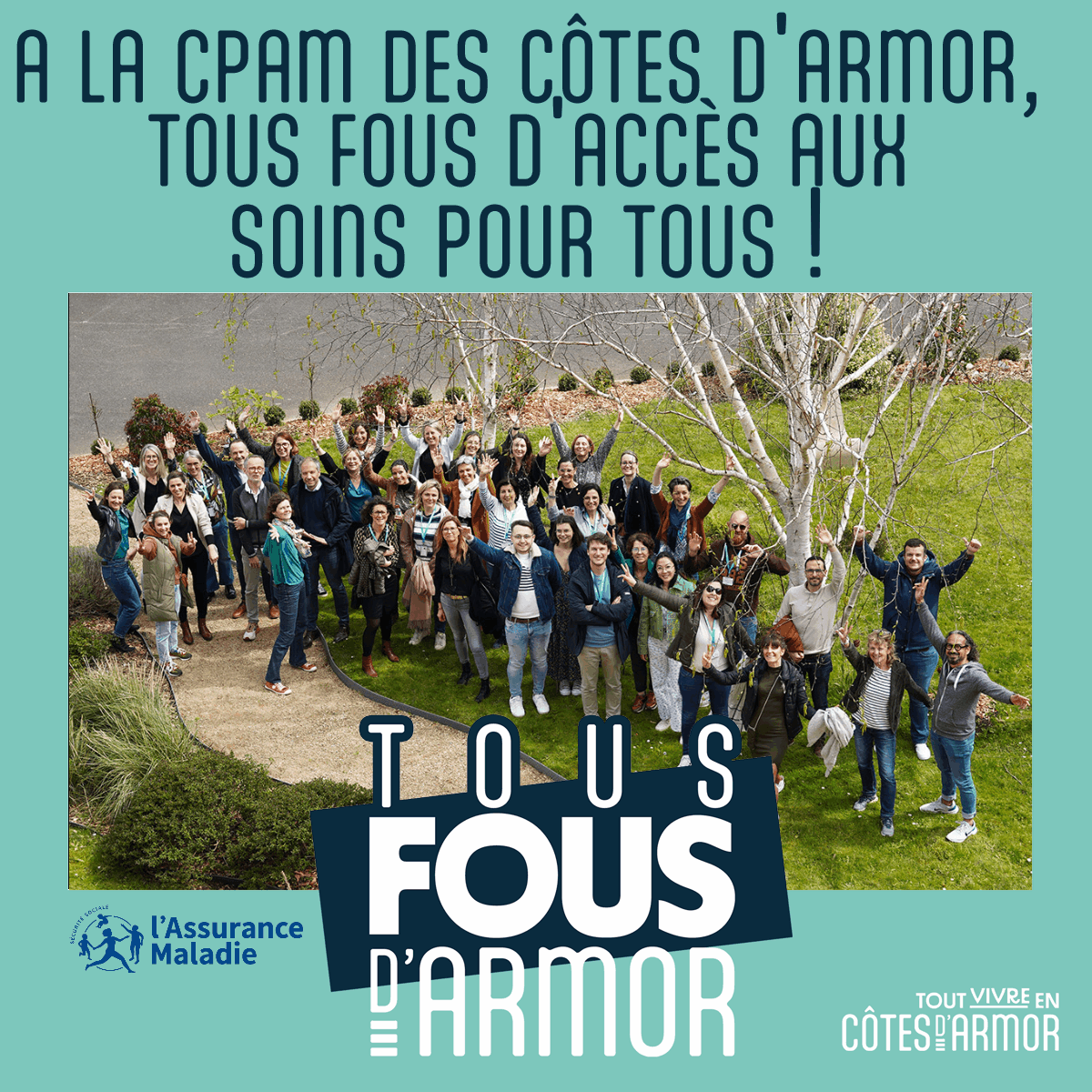 CPAM des Côtes d'Armor Tous fous d'Armor #tousfousdarmor