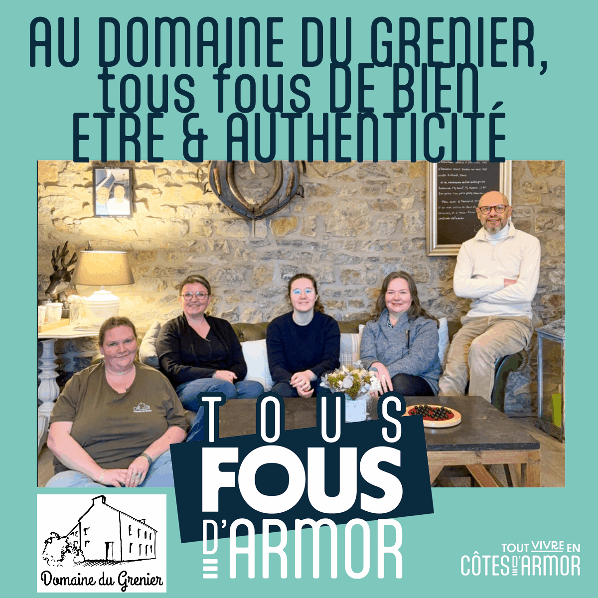 Domaine du Grenier Tous fous d'Armor #tousfousdarmor